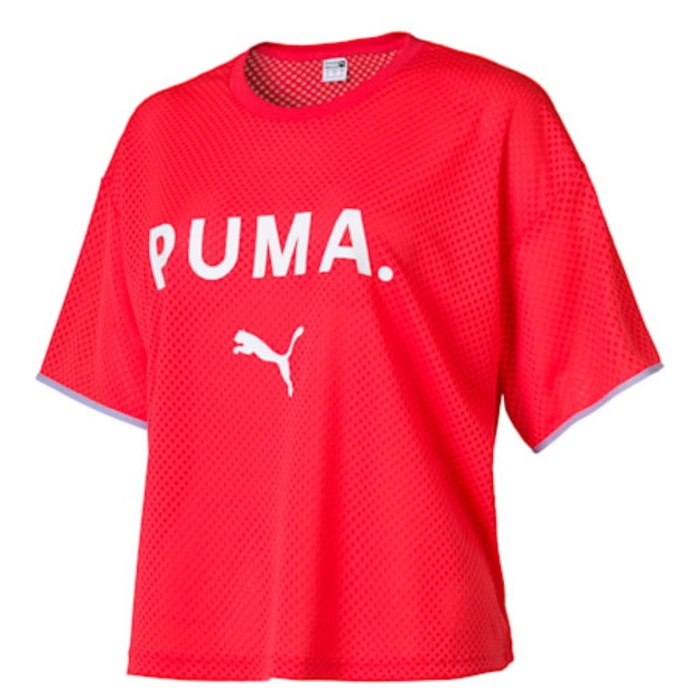 Puma Chase Women’s Mesh Tee Size XS